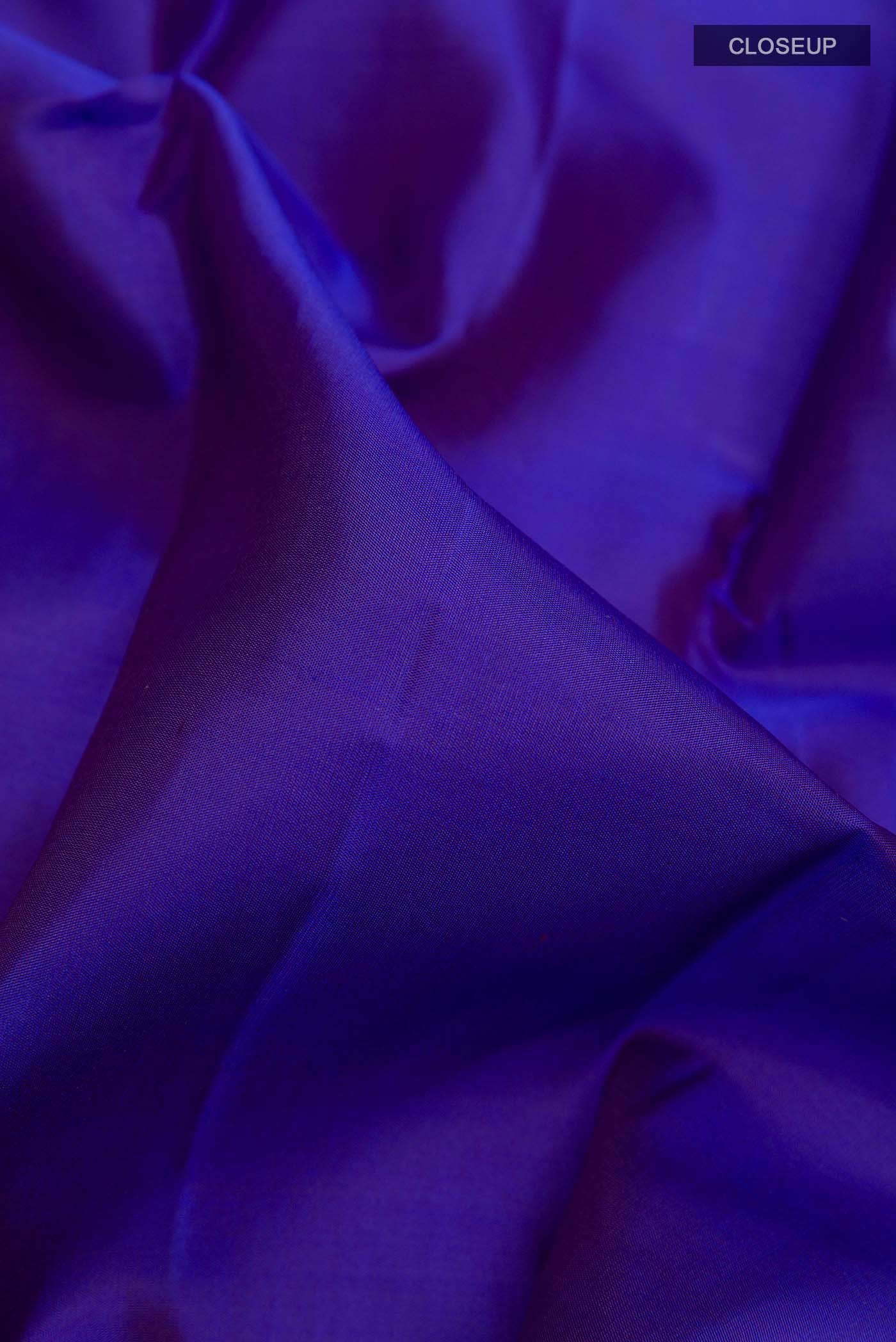 Blue Kanchipuram Silk Saree