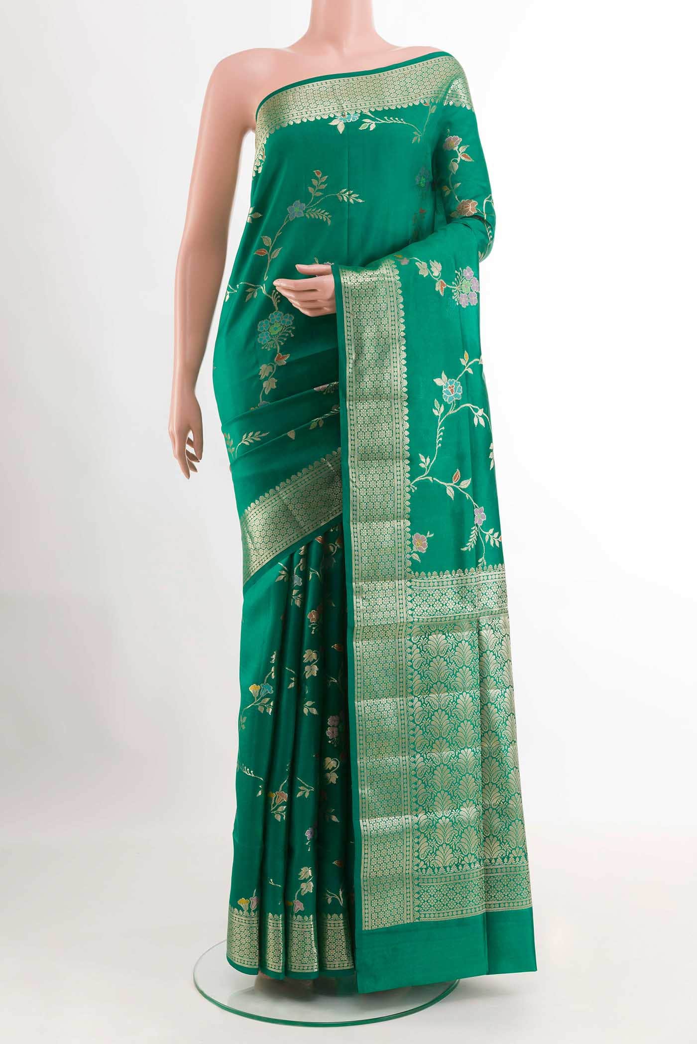 Purple Tussar Silk Saree