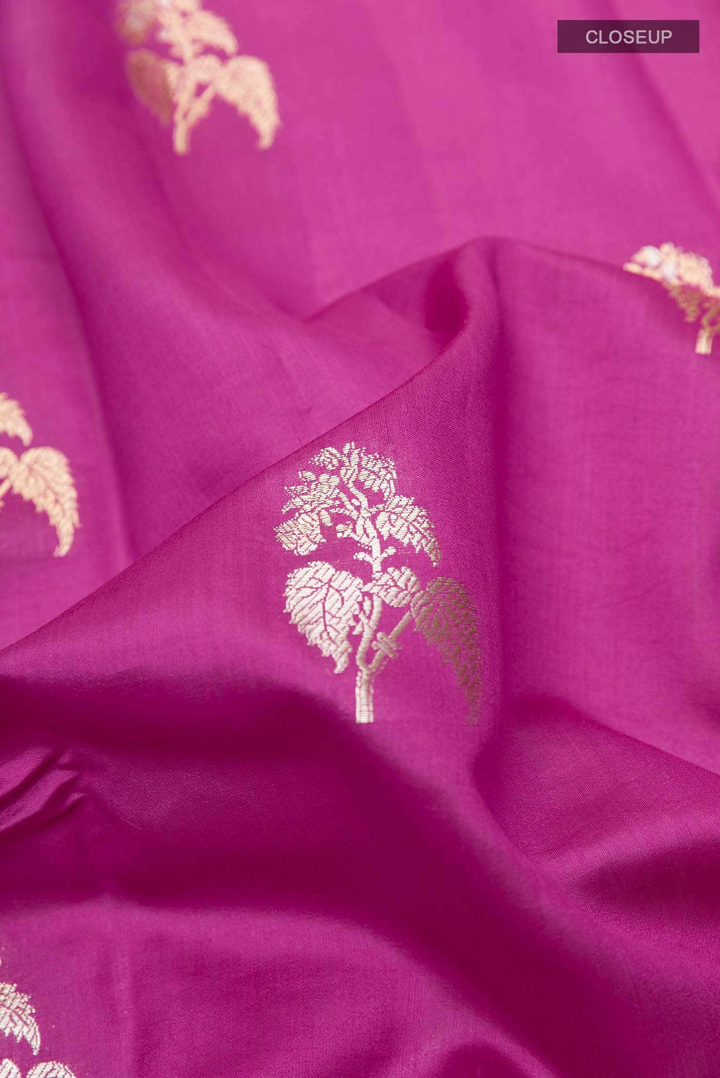 Purple Tussar Silk Saree