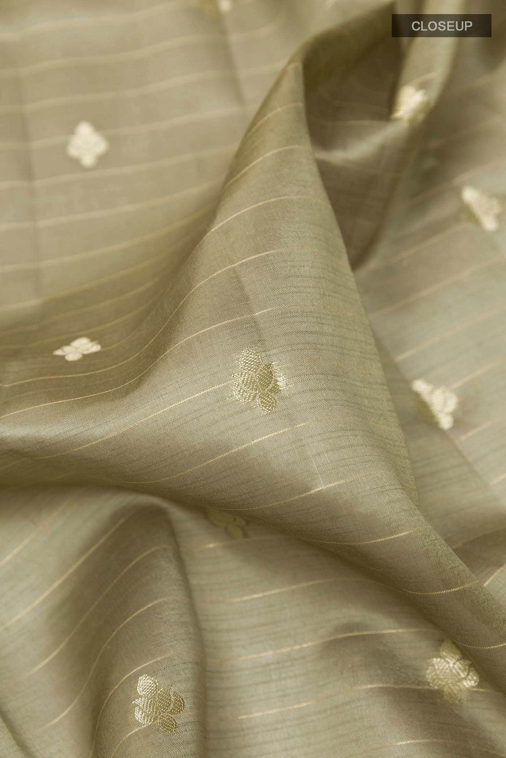 Pickle Green Tussar Silk Saree
