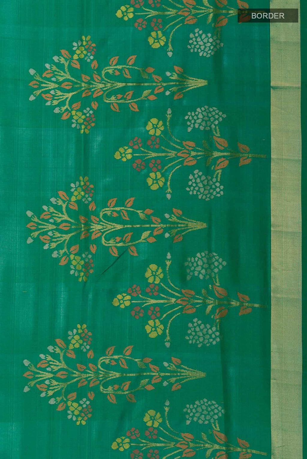 Green Uppada Silk Saree