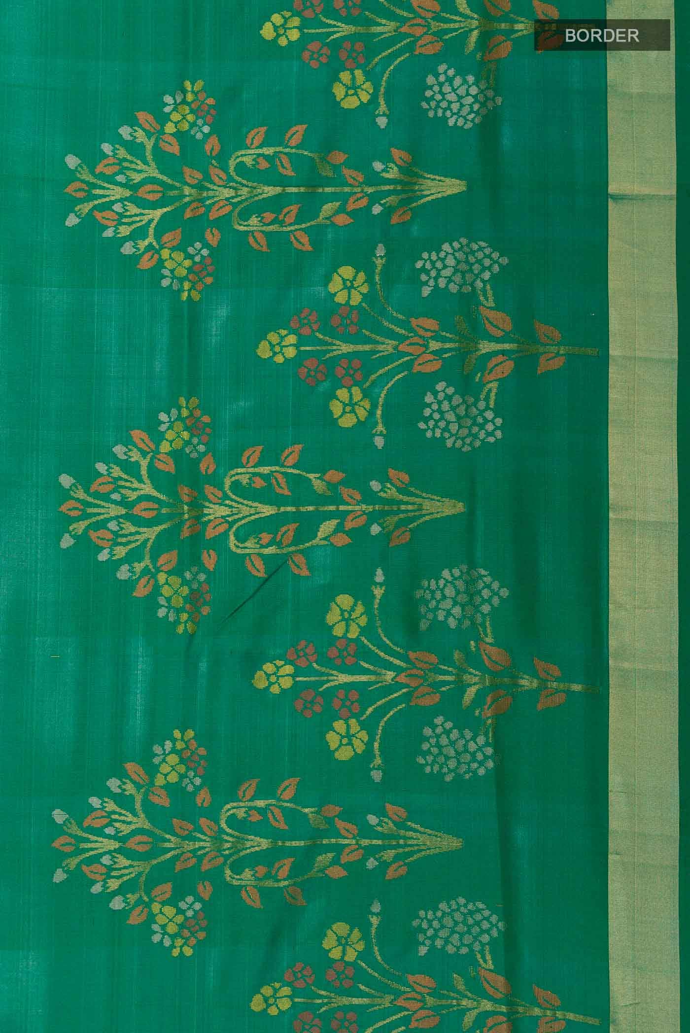Green Uppada Silk Saree