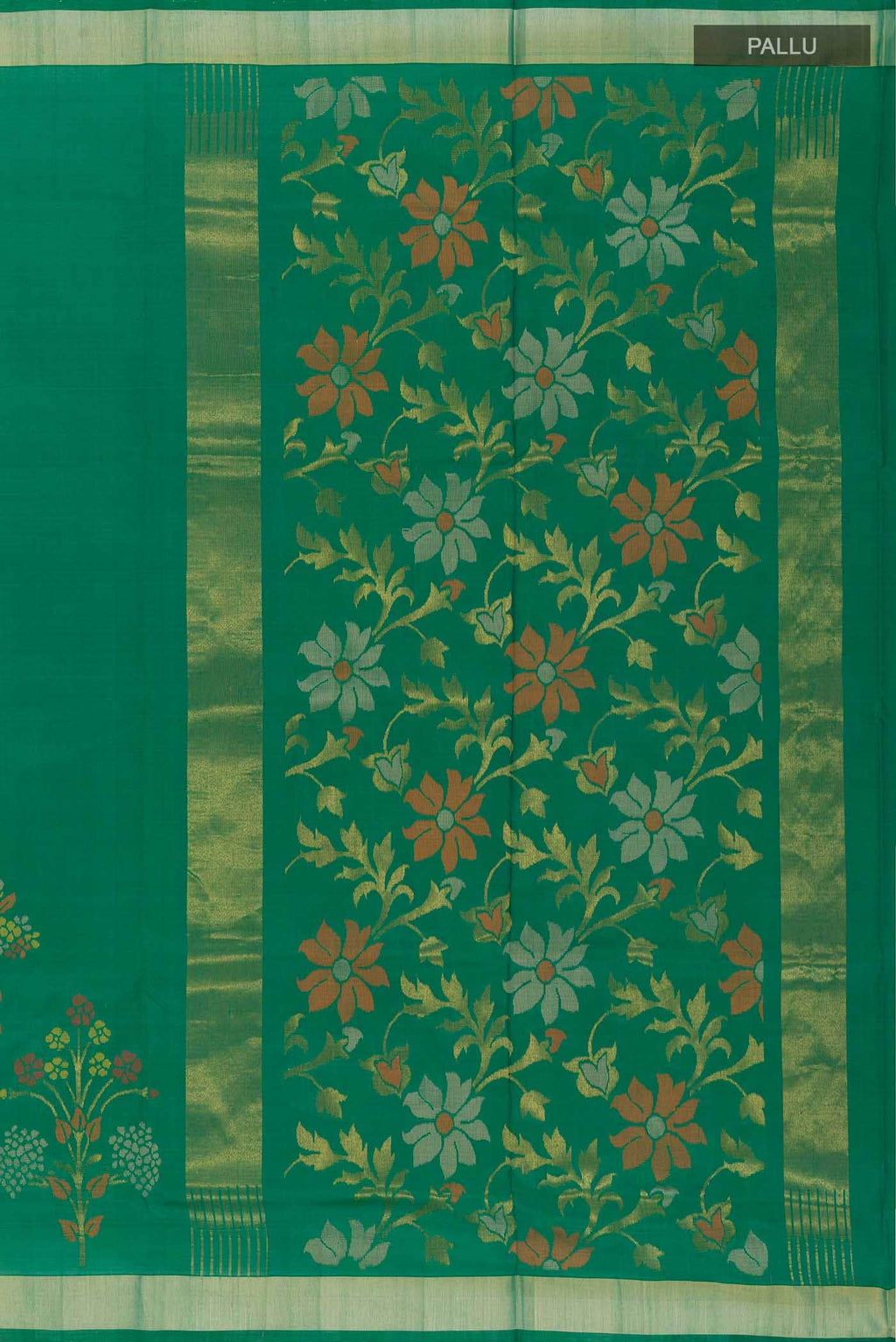 Green Uppada Silk Saree