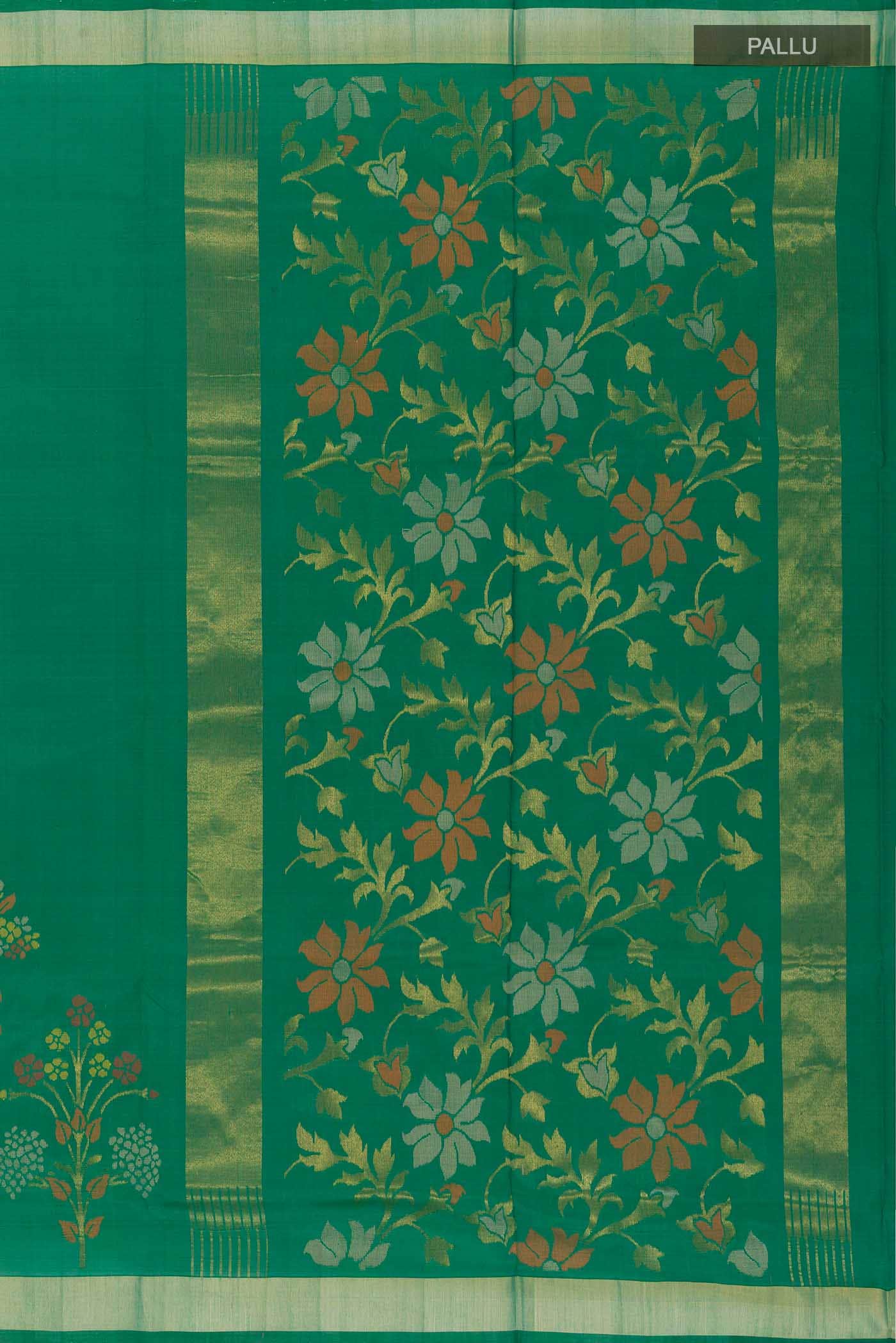 Green Uppada Silk Saree