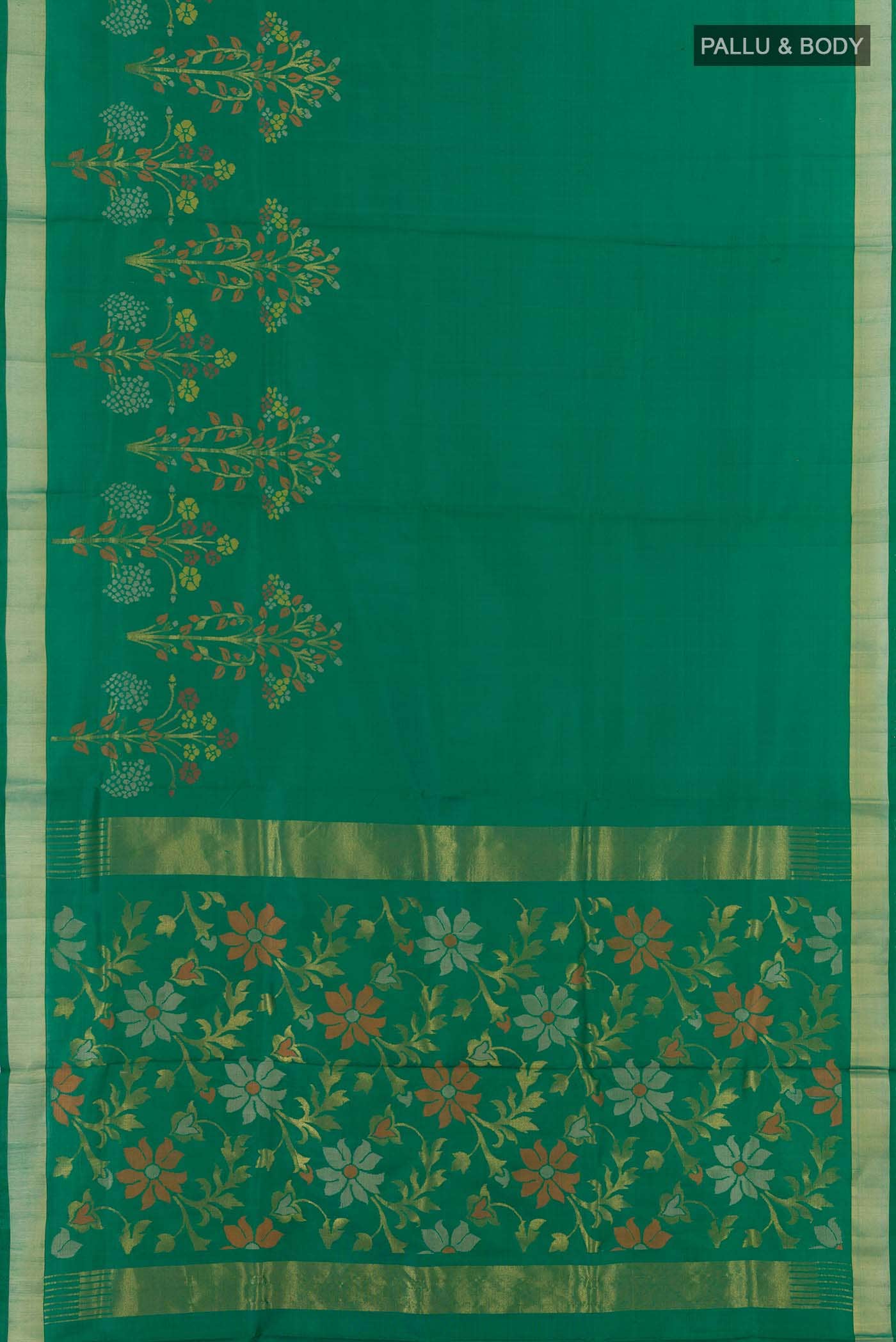 Green Uppada Silk Saree