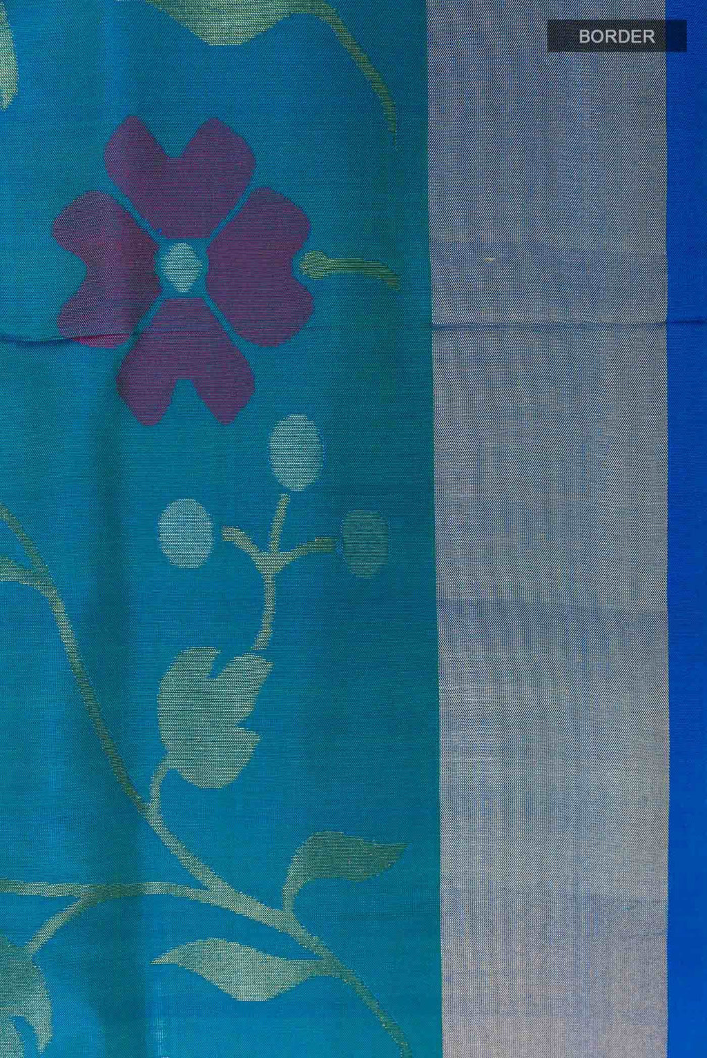 Blue Uppada Silk Saree