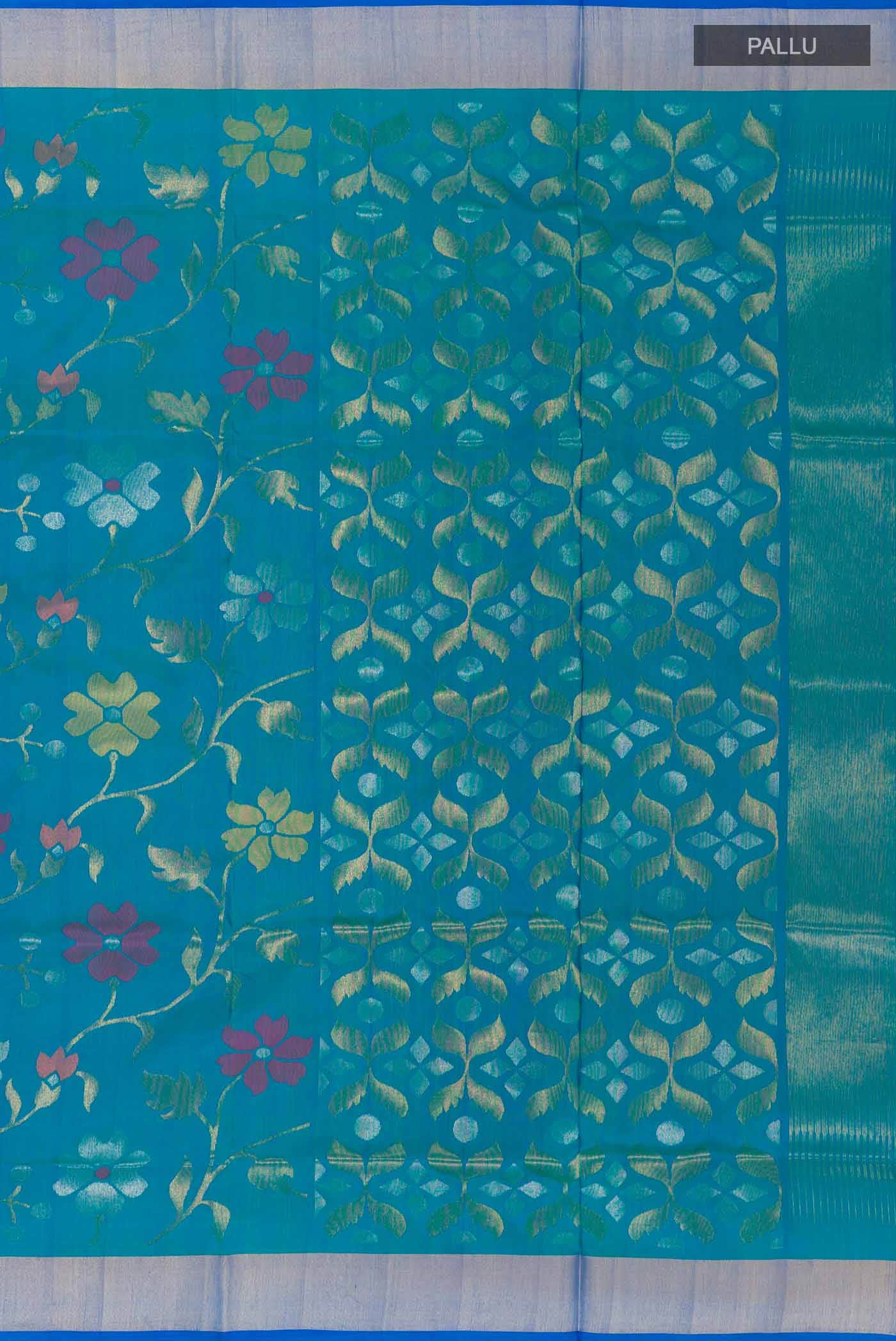 Blue Uppada Silk Saree