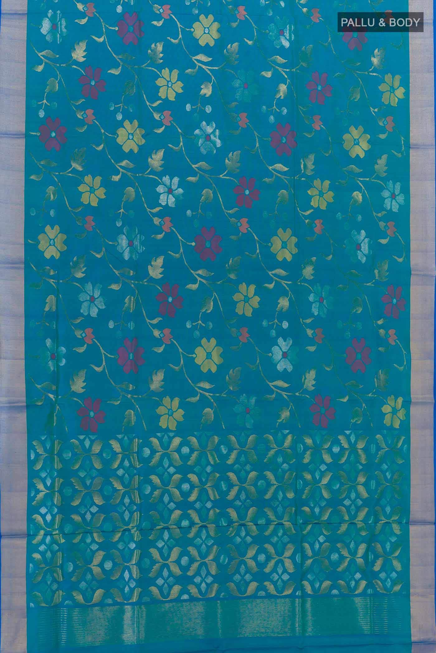 Blue Uppada Silk Saree