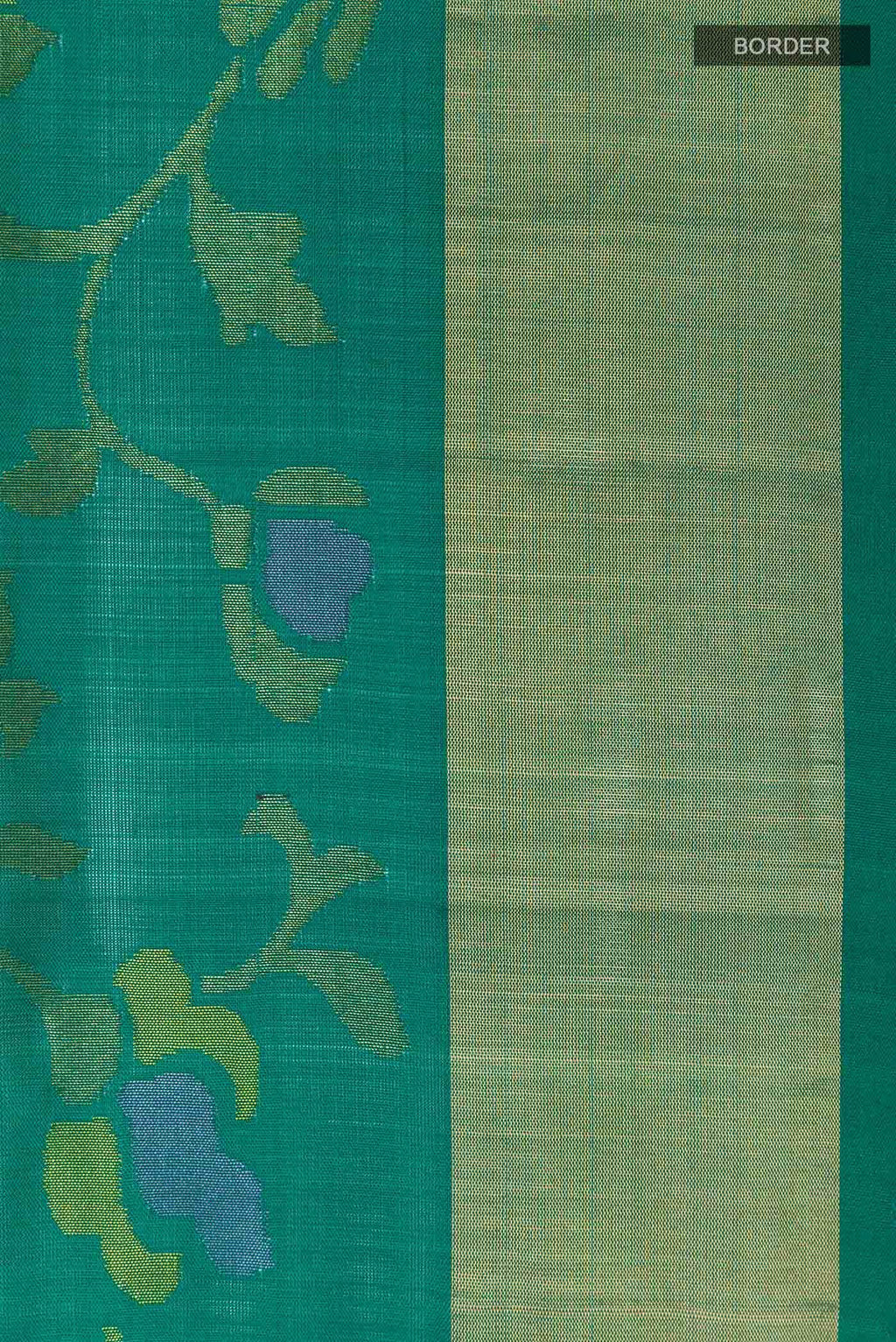 Green Uppada Silk Saree