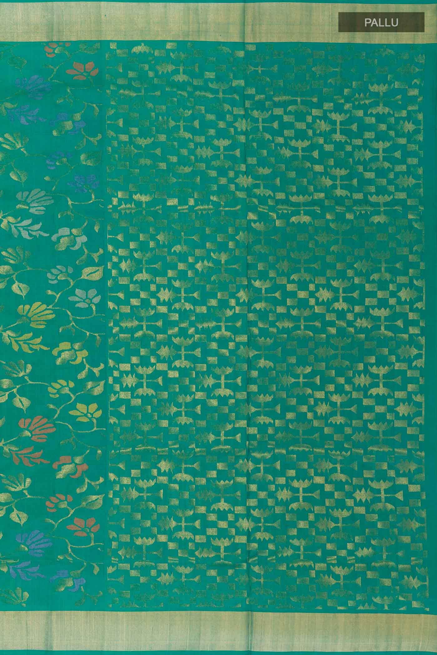 Green Uppada Silk Saree