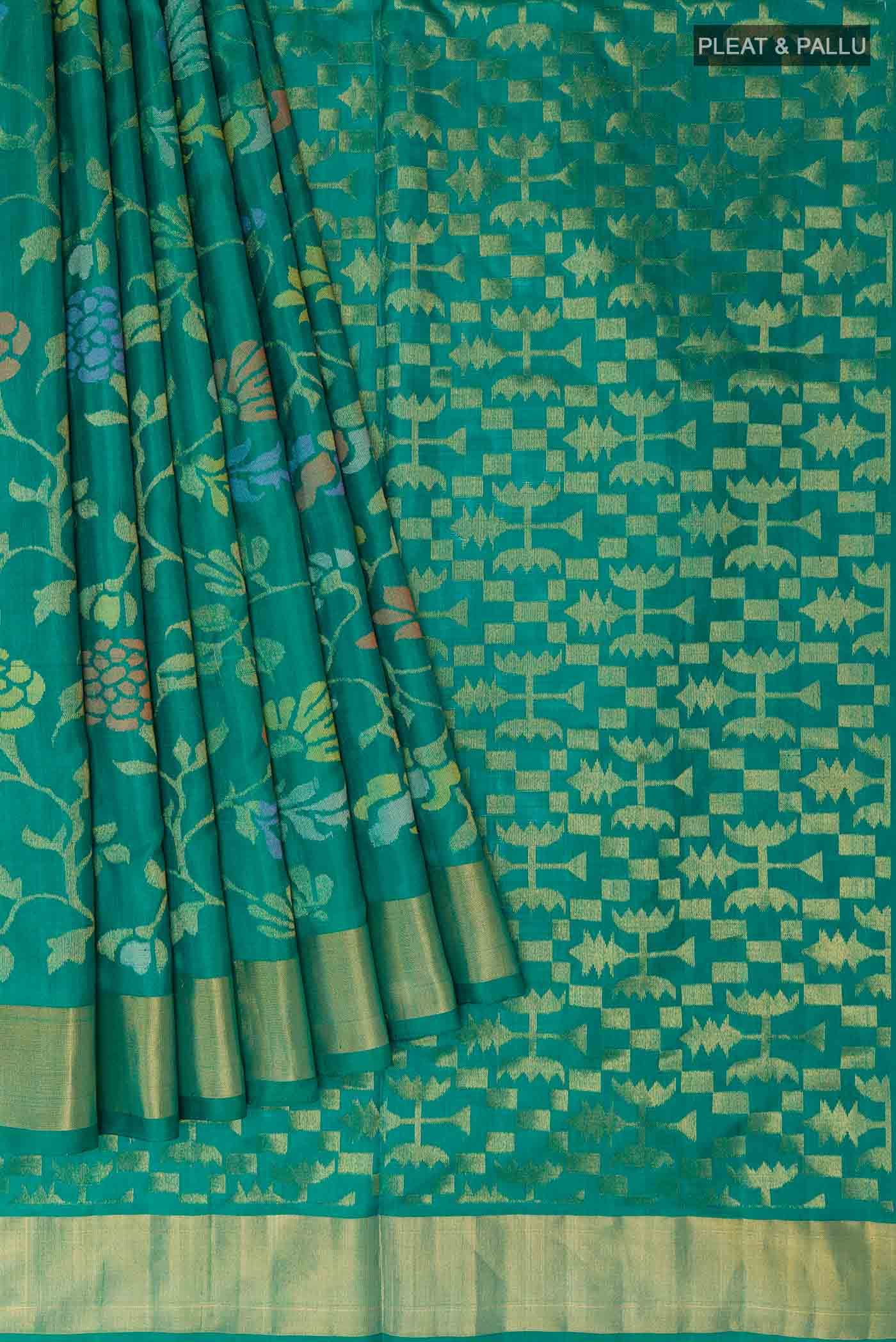 Green Uppada Silk Saree