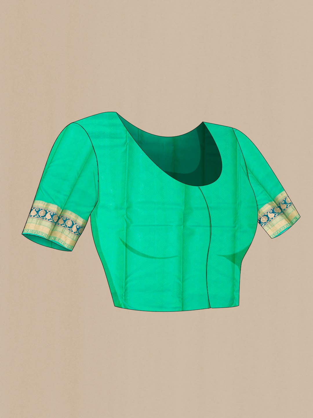 Green Kanchipuram Silk Saree