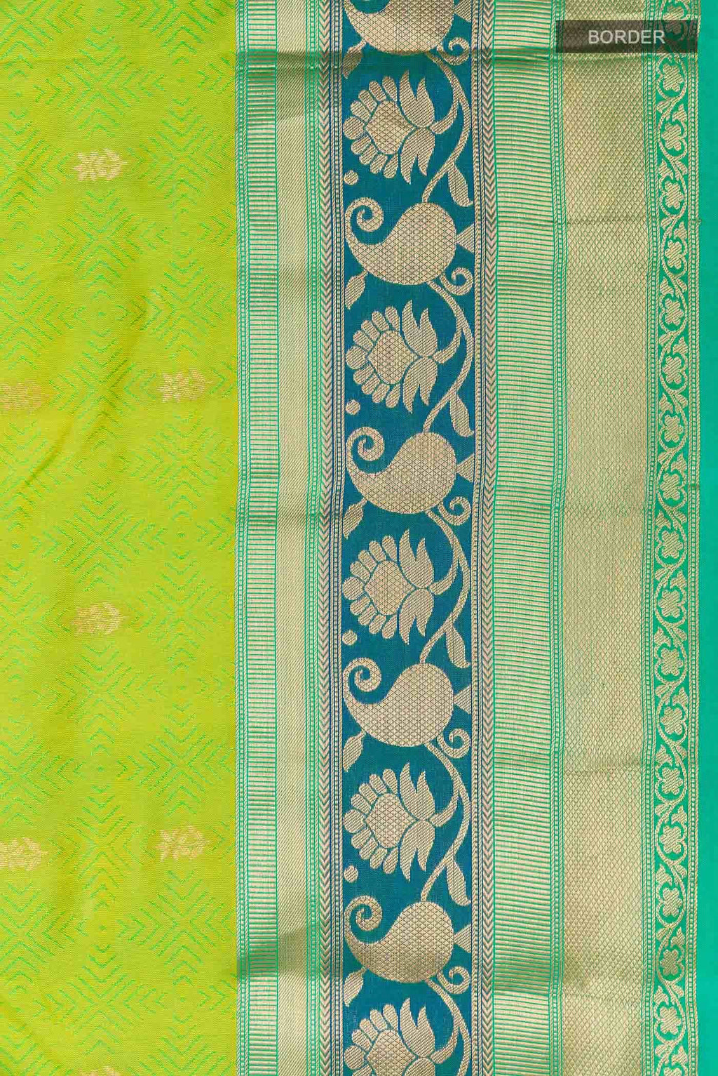 Green Kanchipuram Silk Saree