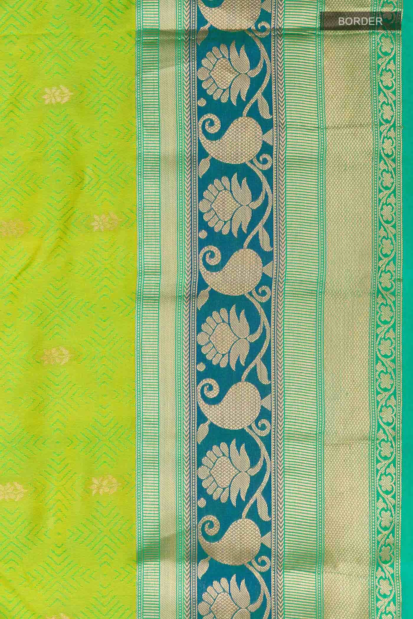 Green Kanchipuram Silk Saree