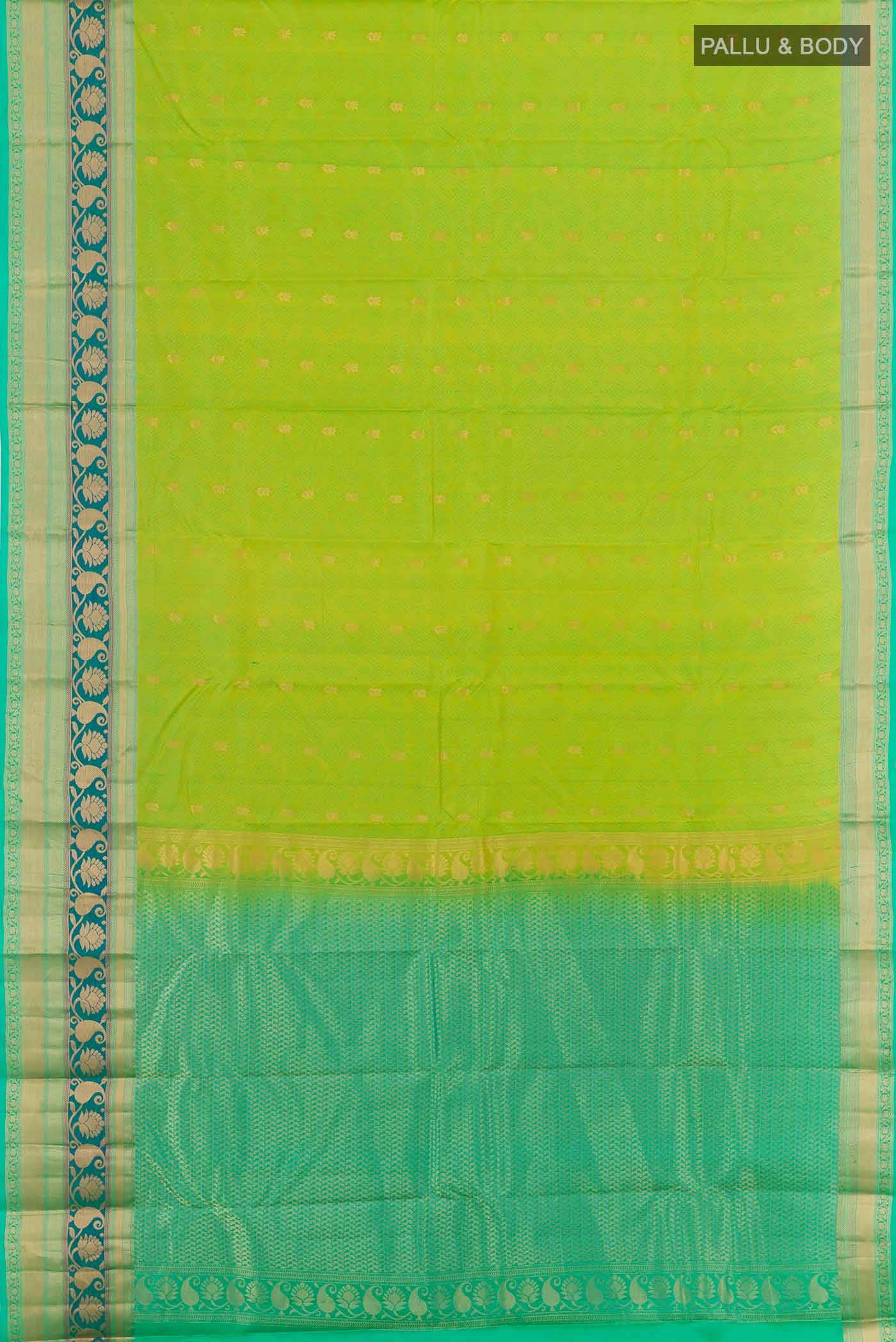 Green Kanchipuram Silk Saree