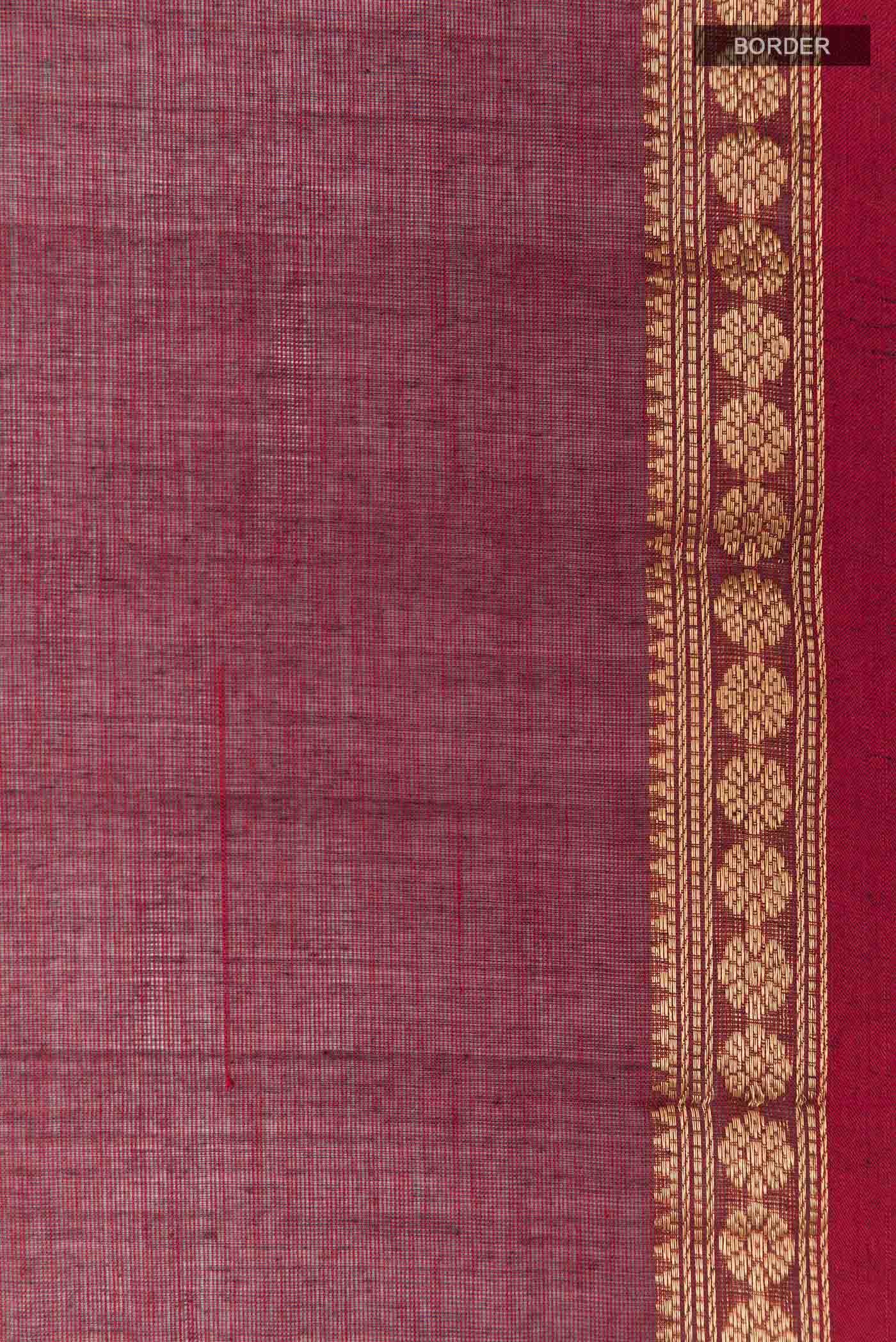Green Kanchi Cotton Saree