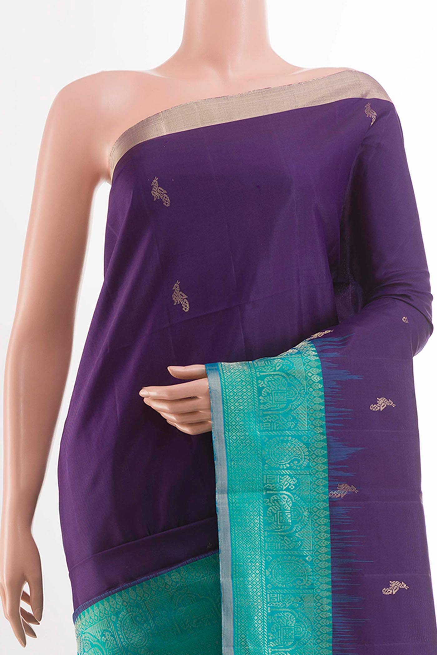 Purple Soft Silk Saree