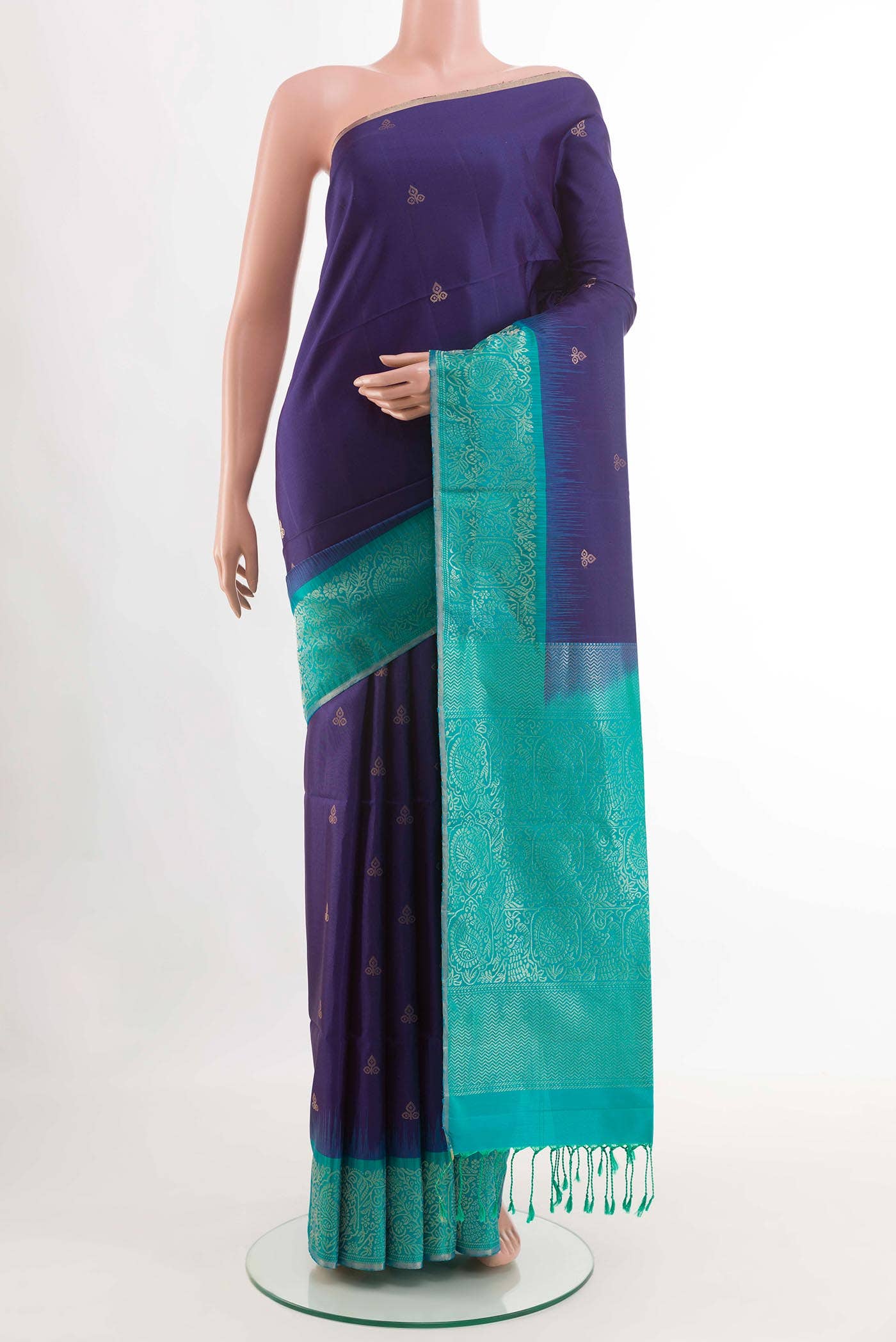 Purple Soft Silk Saree