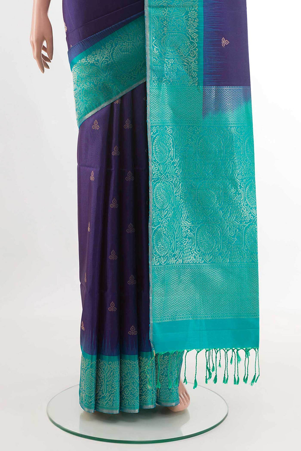 Purple Soft Silk Saree
