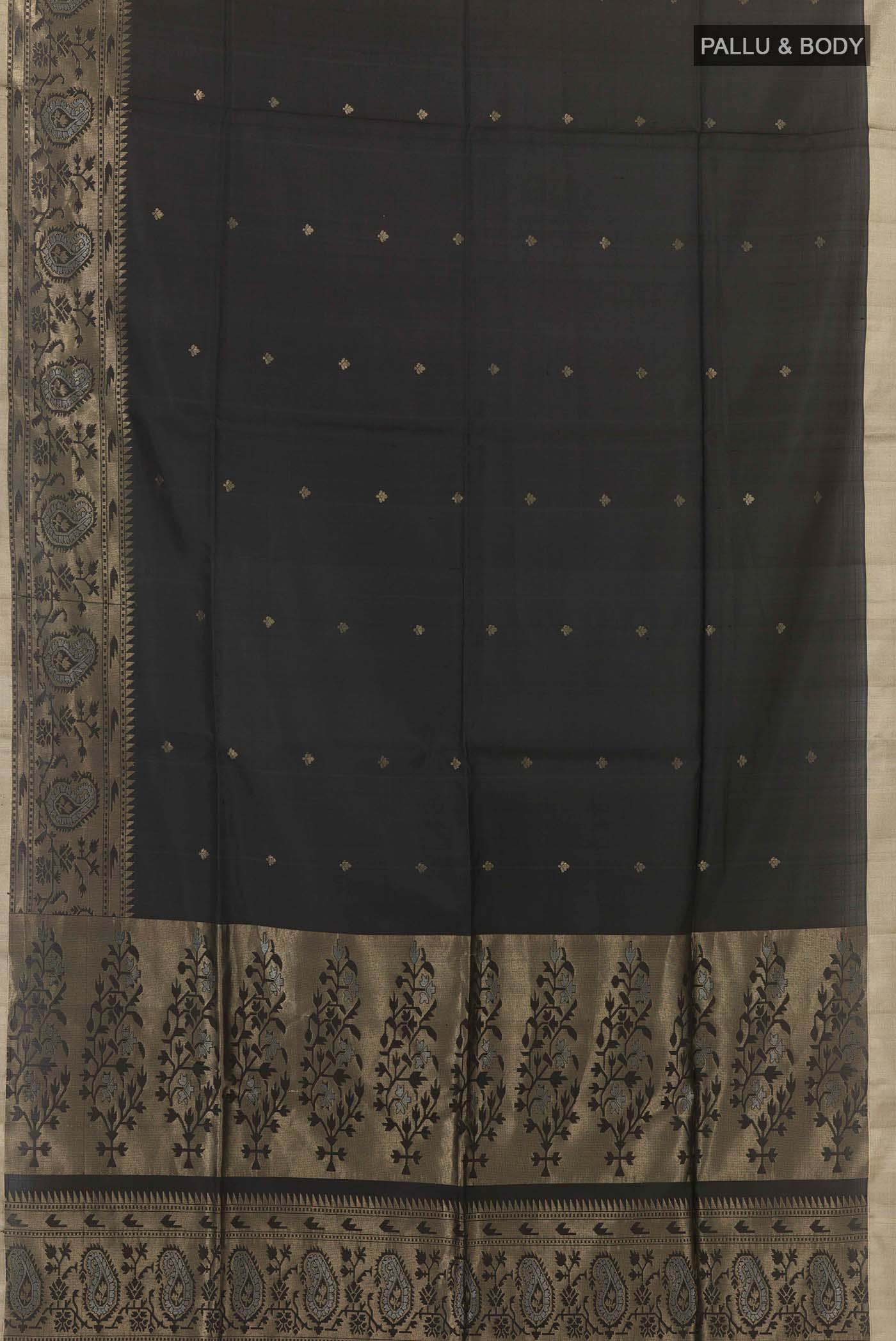 Black Soft Silk Saree