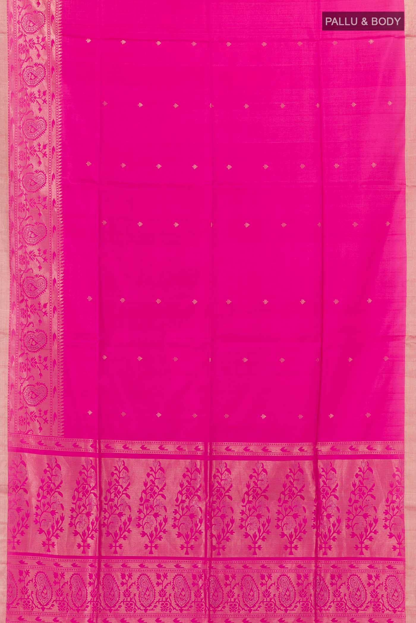 Pink Soft Silk Saree