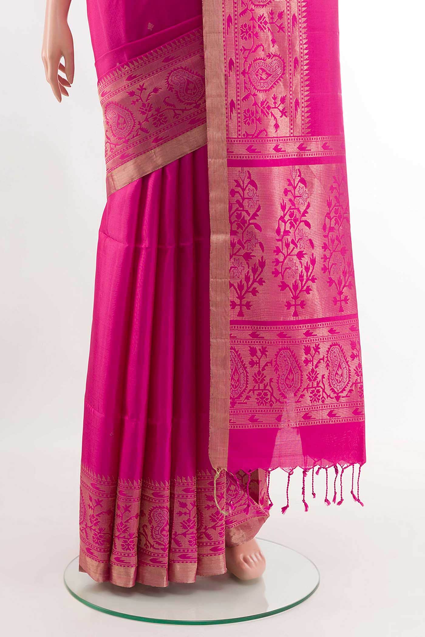 Pink Soft Silk Saree