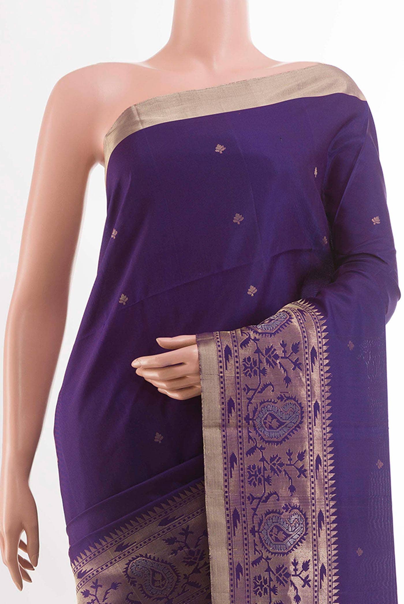 Purple Soft Silk Saree