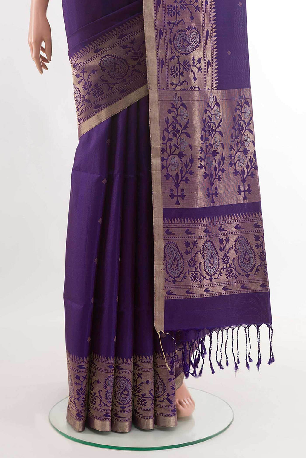 Purple Soft Silk Saree