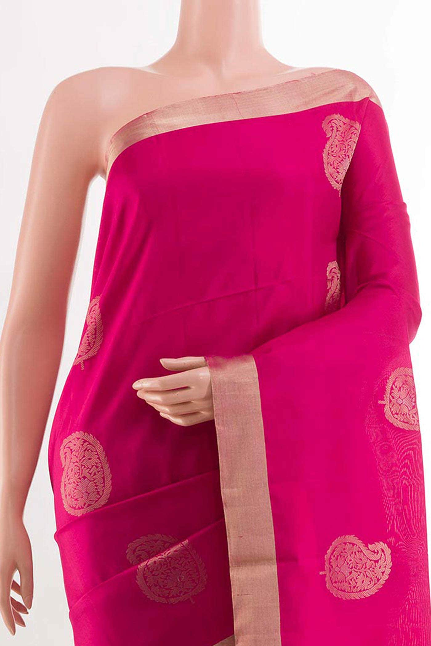 Pink Soft Silk Saree