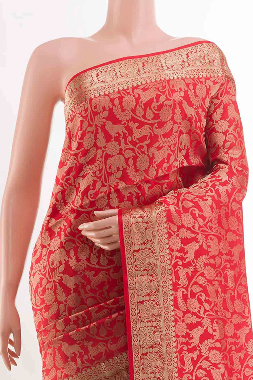 Red Soft Silk Saree