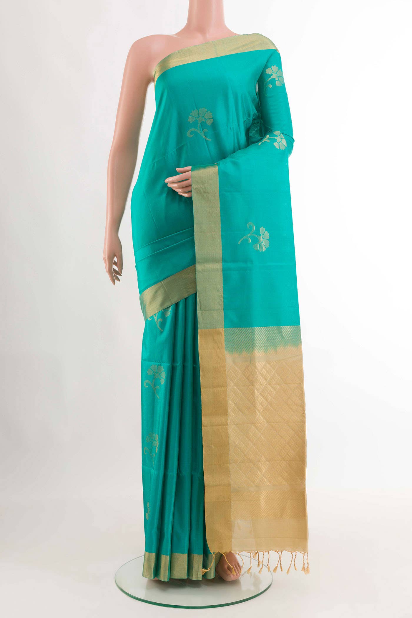 Light Blue Soft Silk Saree