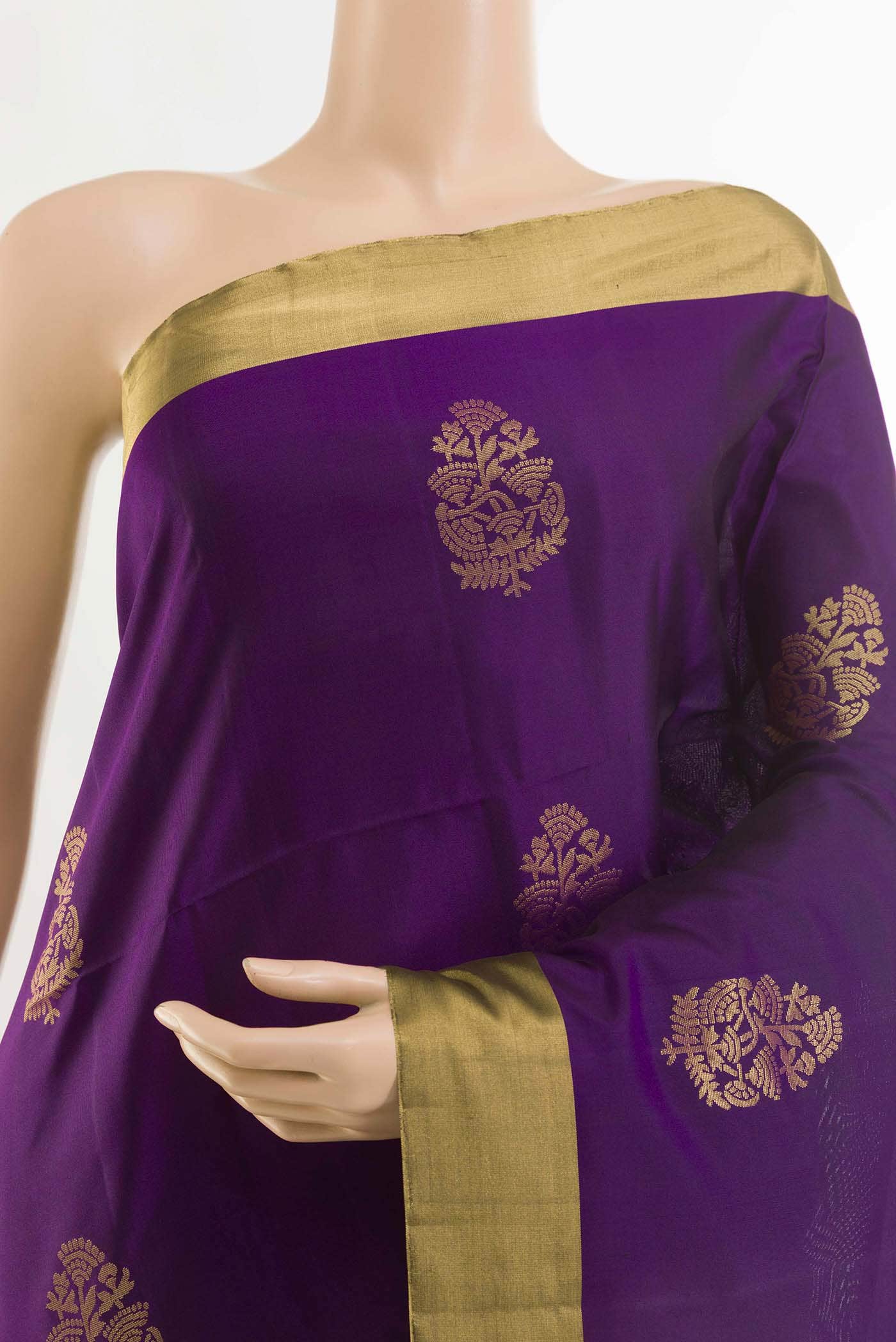 Purple Soft Silk Saree