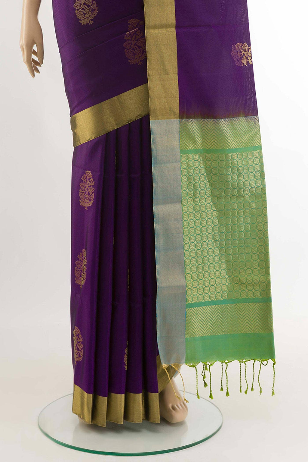 Purple Soft Silk Saree