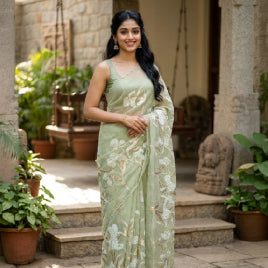 Organza Sarees