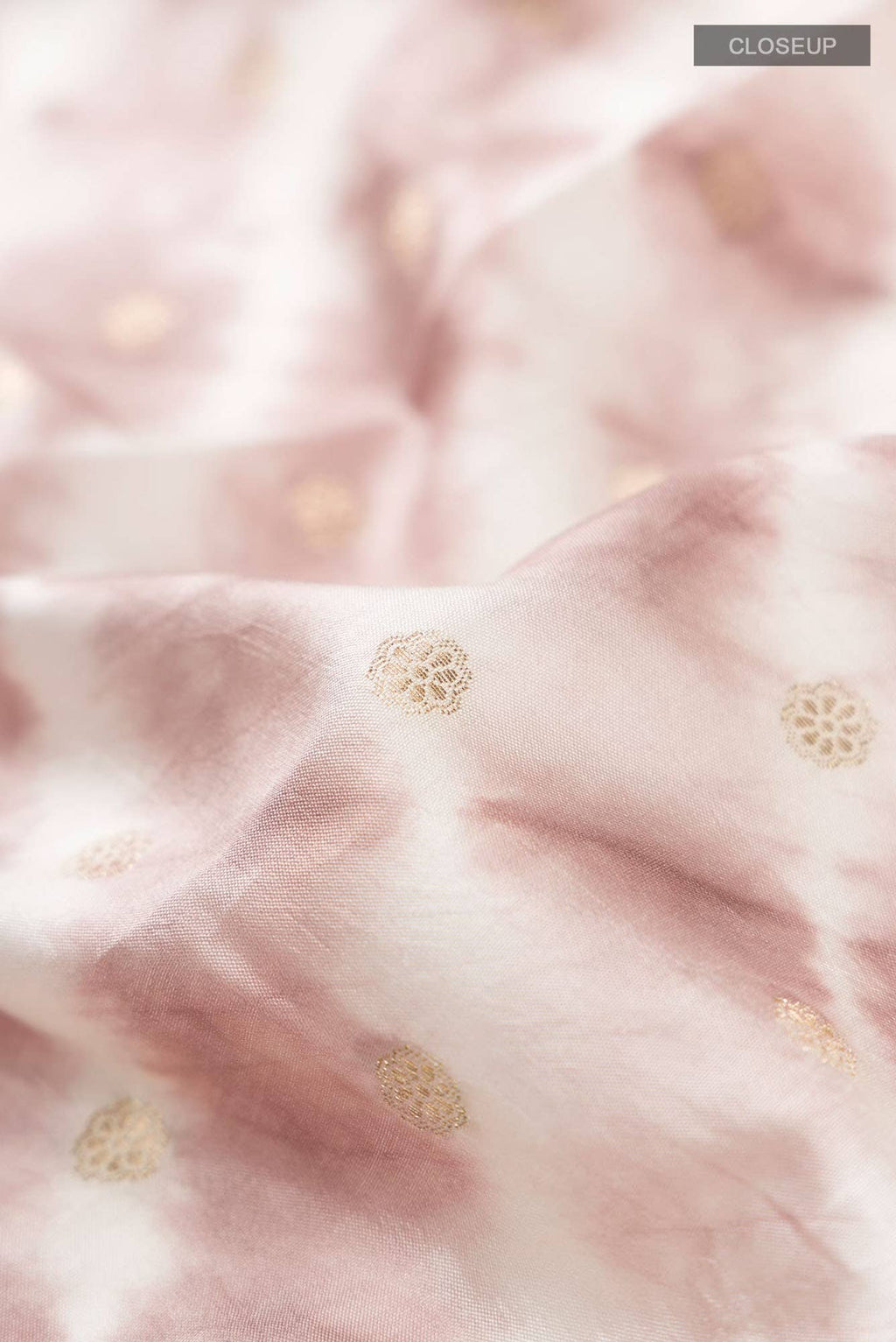 Mauve Bhagalpuri Tussar Silk Saree