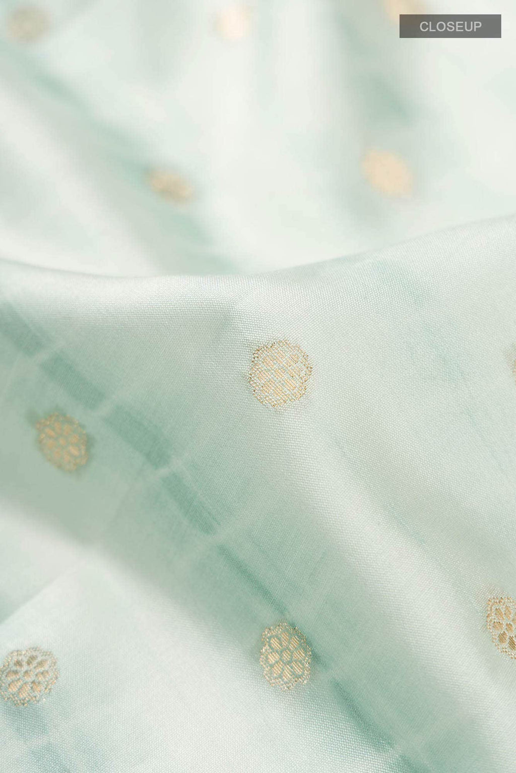 Light Green Bhagalpuri Tussar Silk Saree