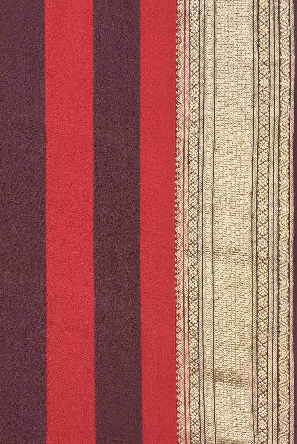 Pink , Mustard and Grey Dual Tone Mysore Crepe Saree