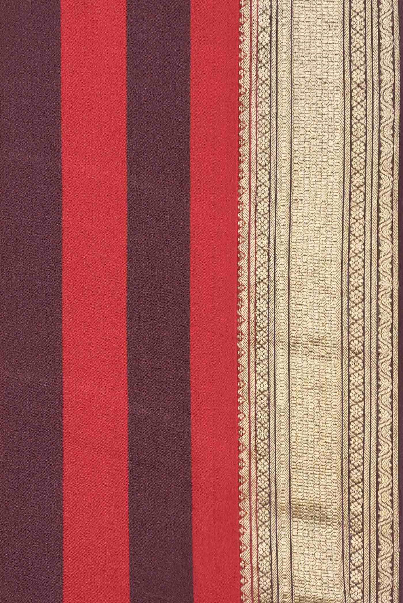 Pink , Mustard and Grey Dual Tone Mysore Crepe Saree