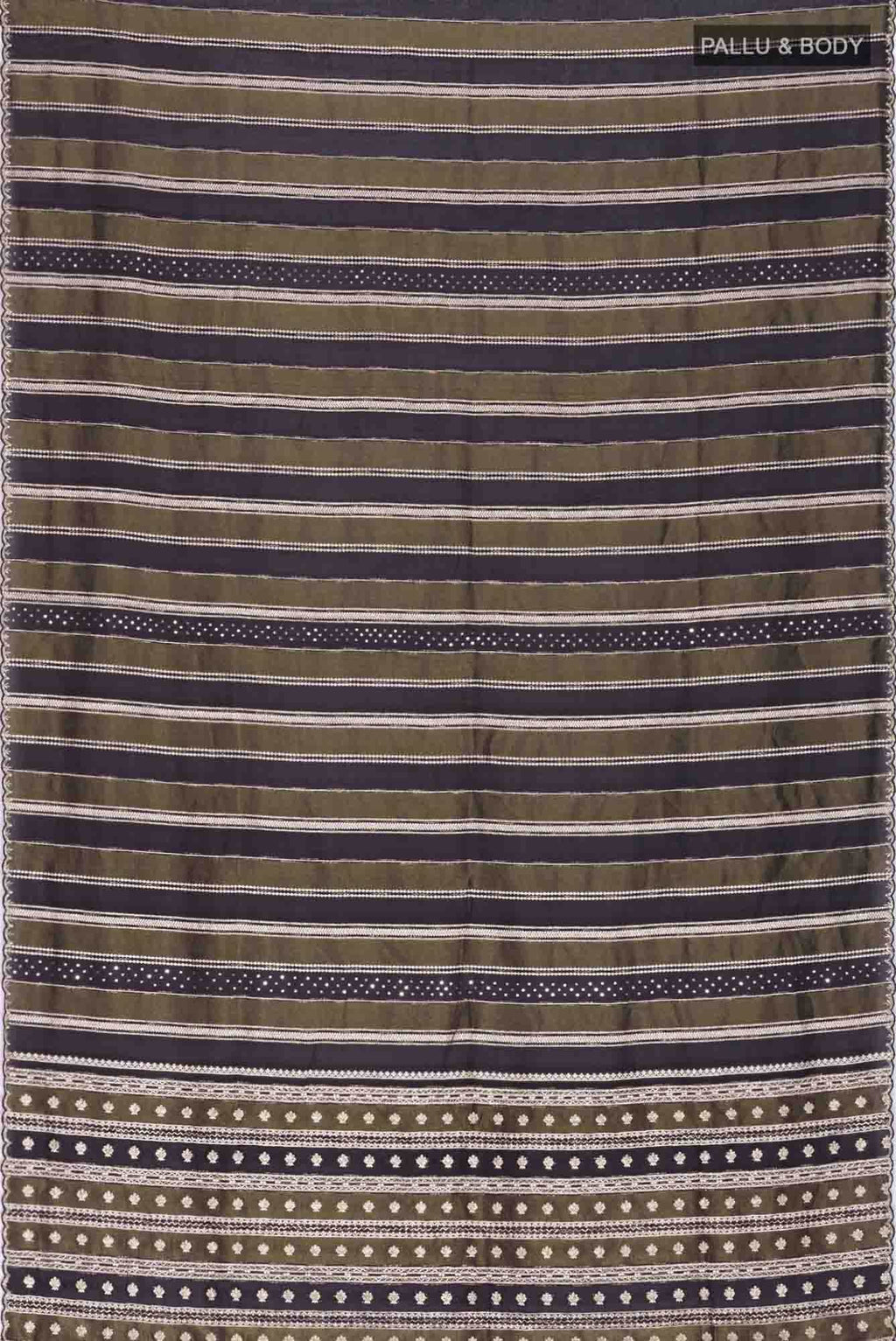 Black Blended Tissue Silk Saree