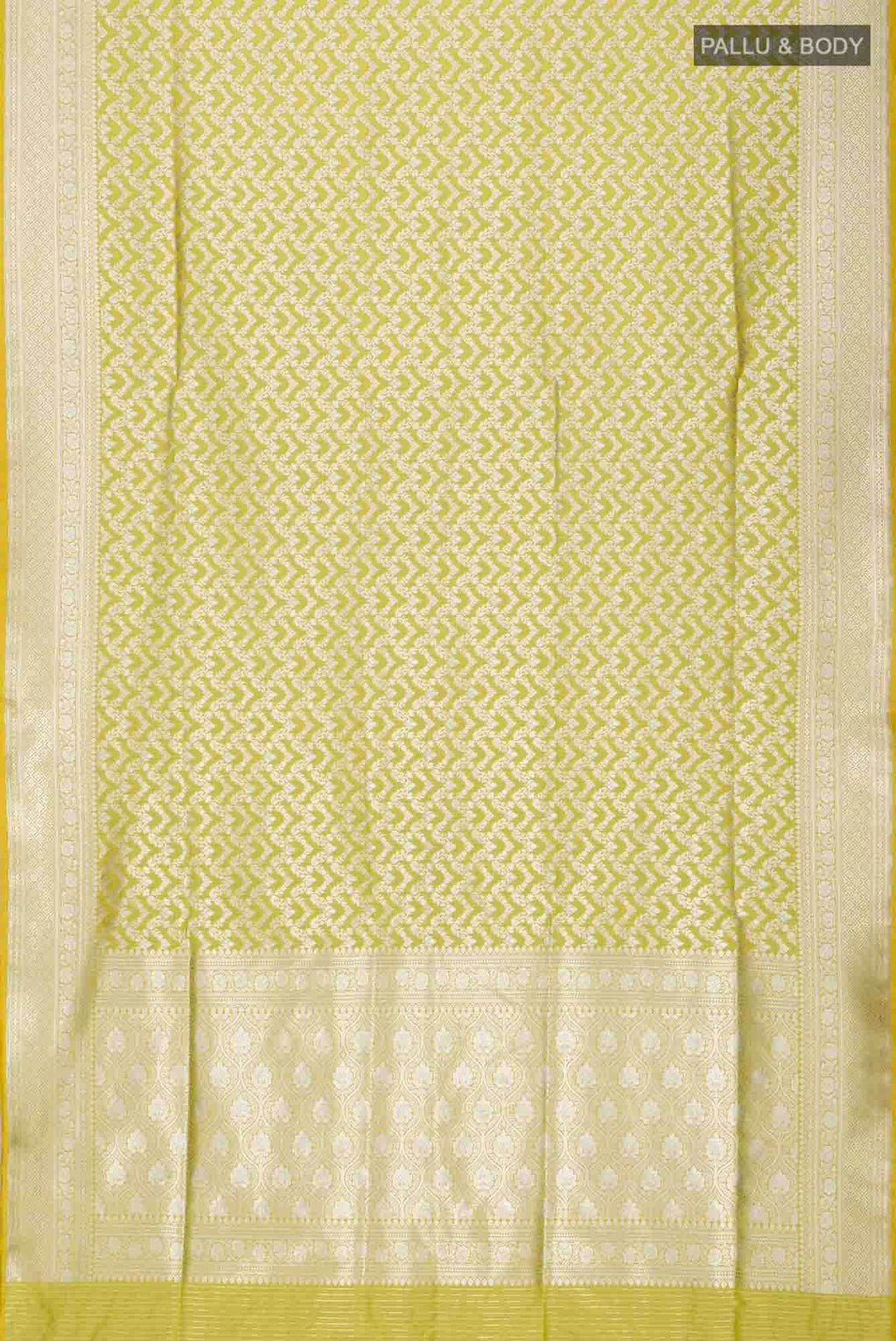 Green Blended Banarasi Silk Saree