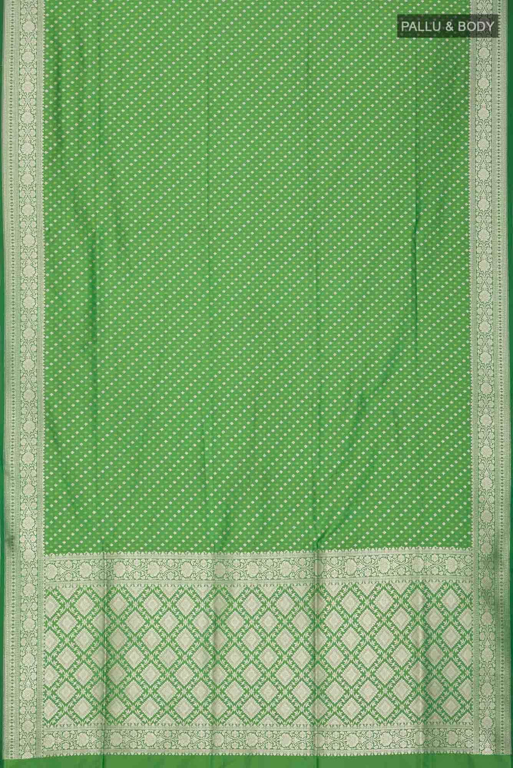 Green Blended Banarasi Silk Saree