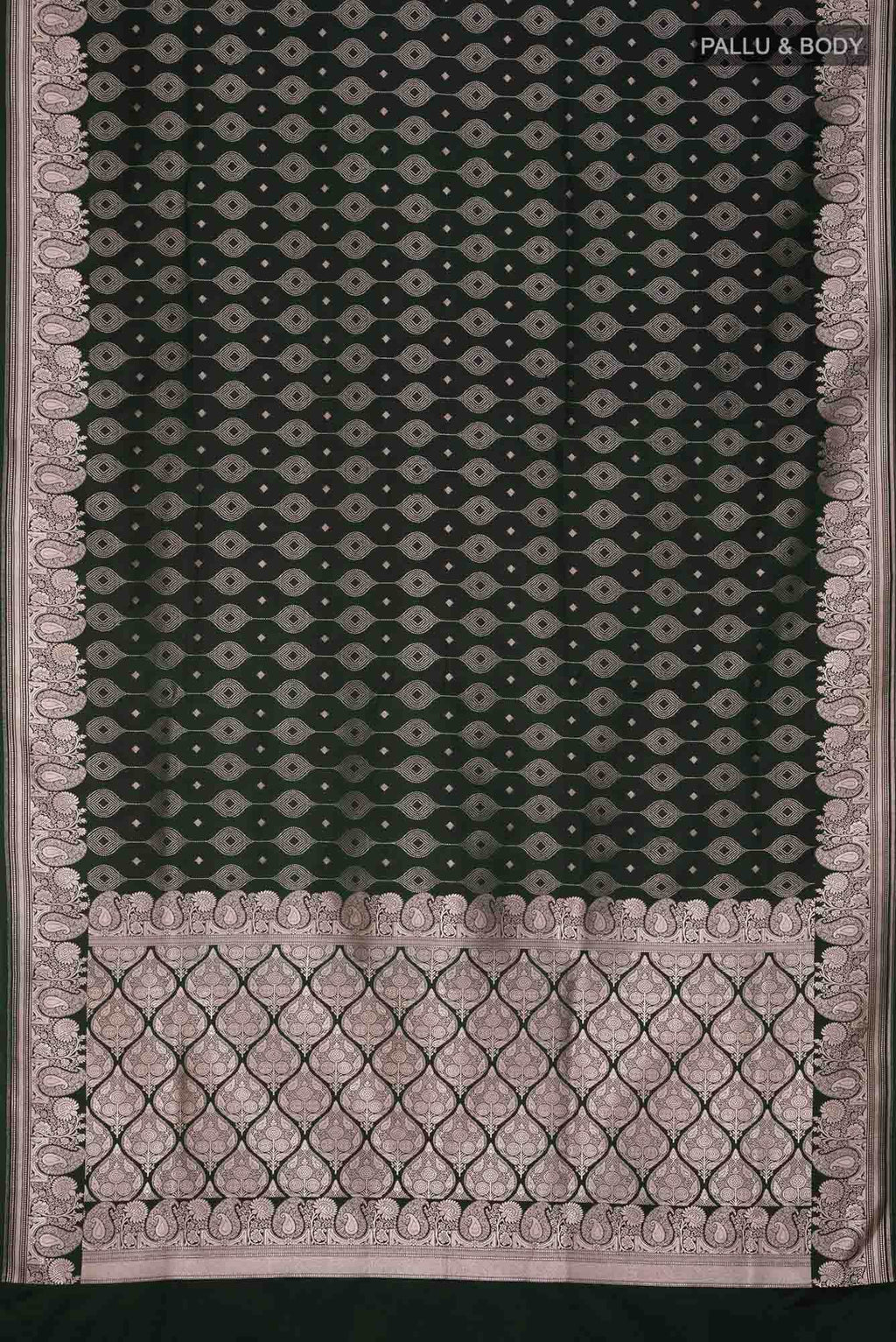 Green Banarasi Silk Saree