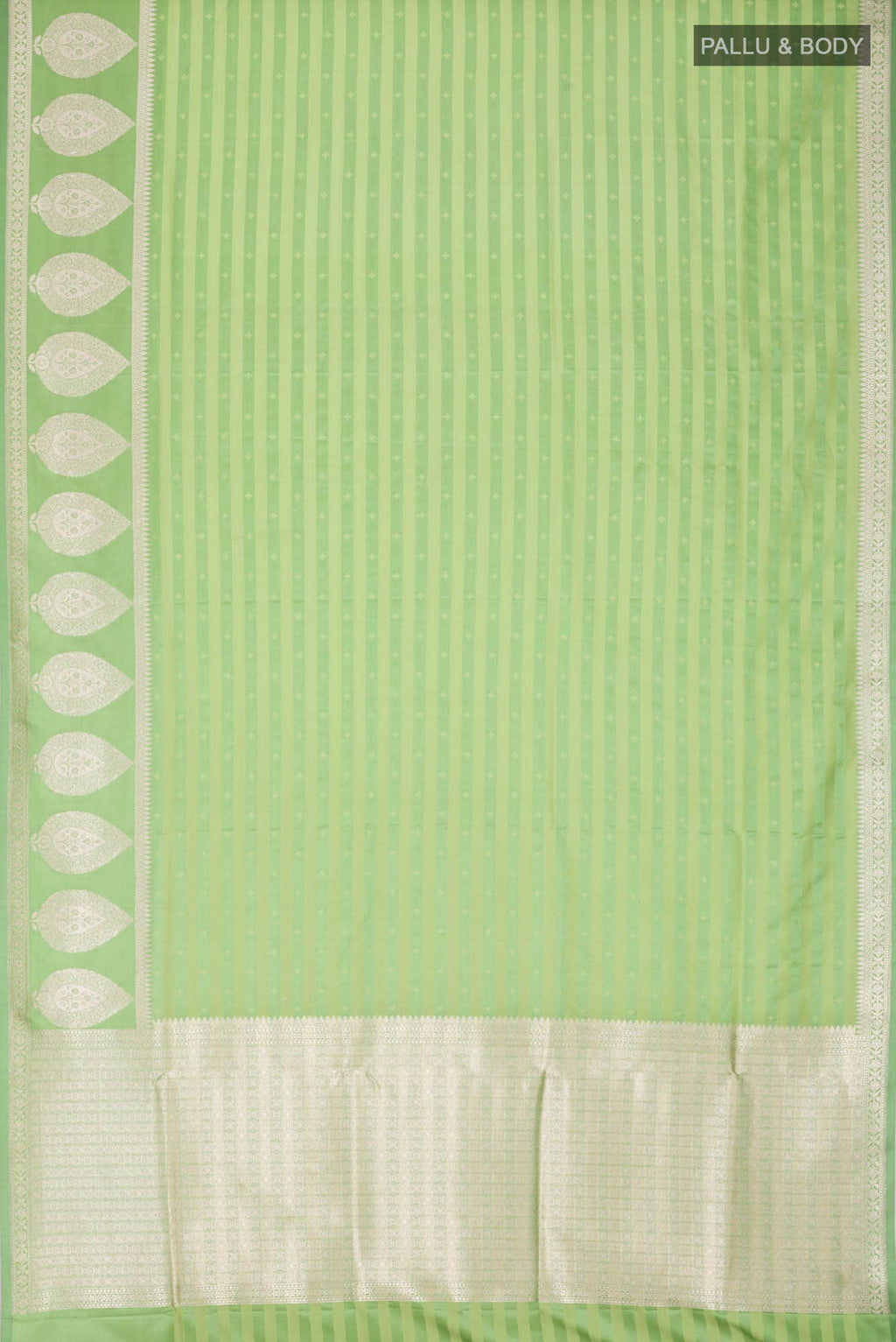 Green Blended Banarasi Silk Saree
