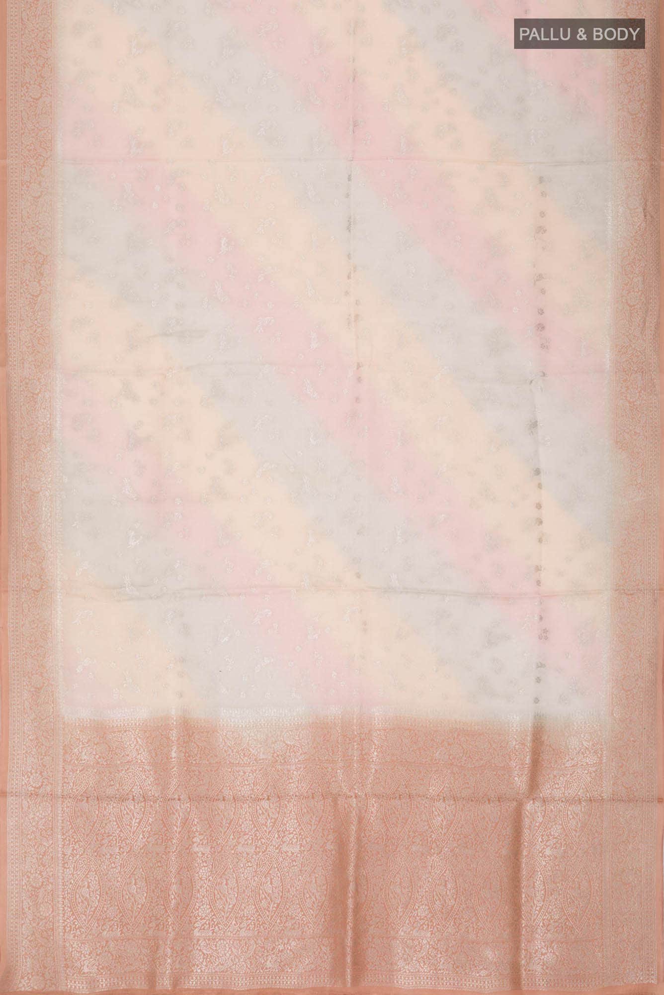 Multi Satin Silk Saree