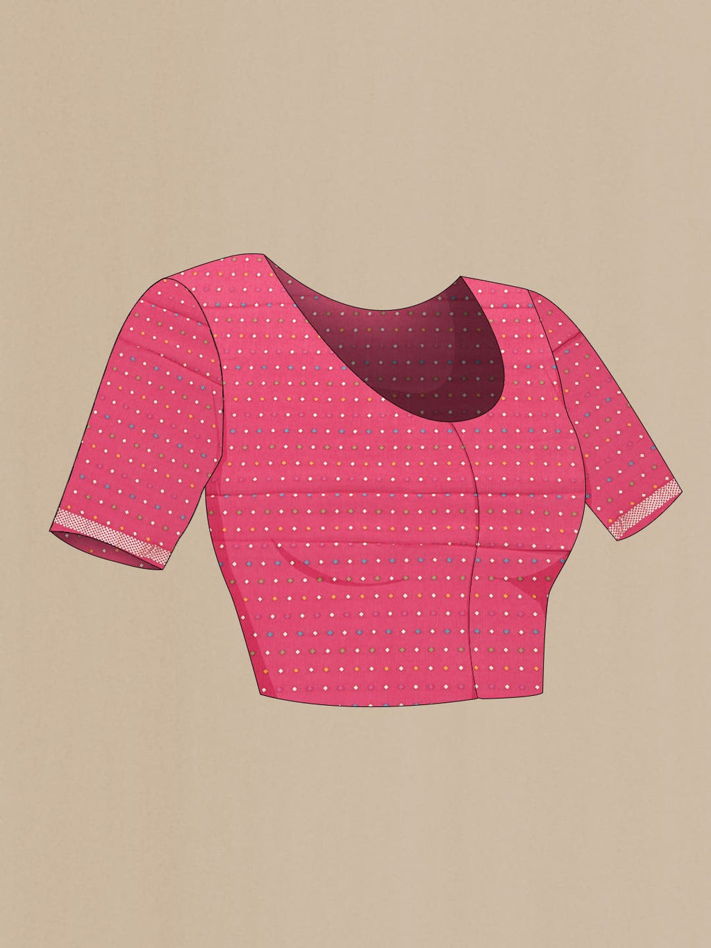 Pink Banarasi Silk Saree