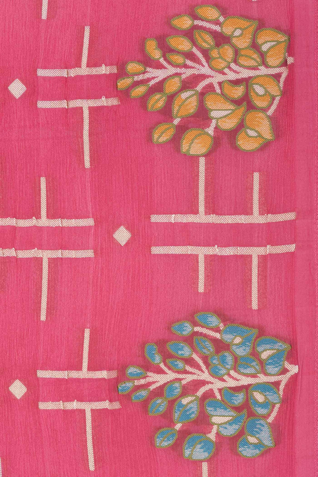 Pink Banarasi Silk Saree