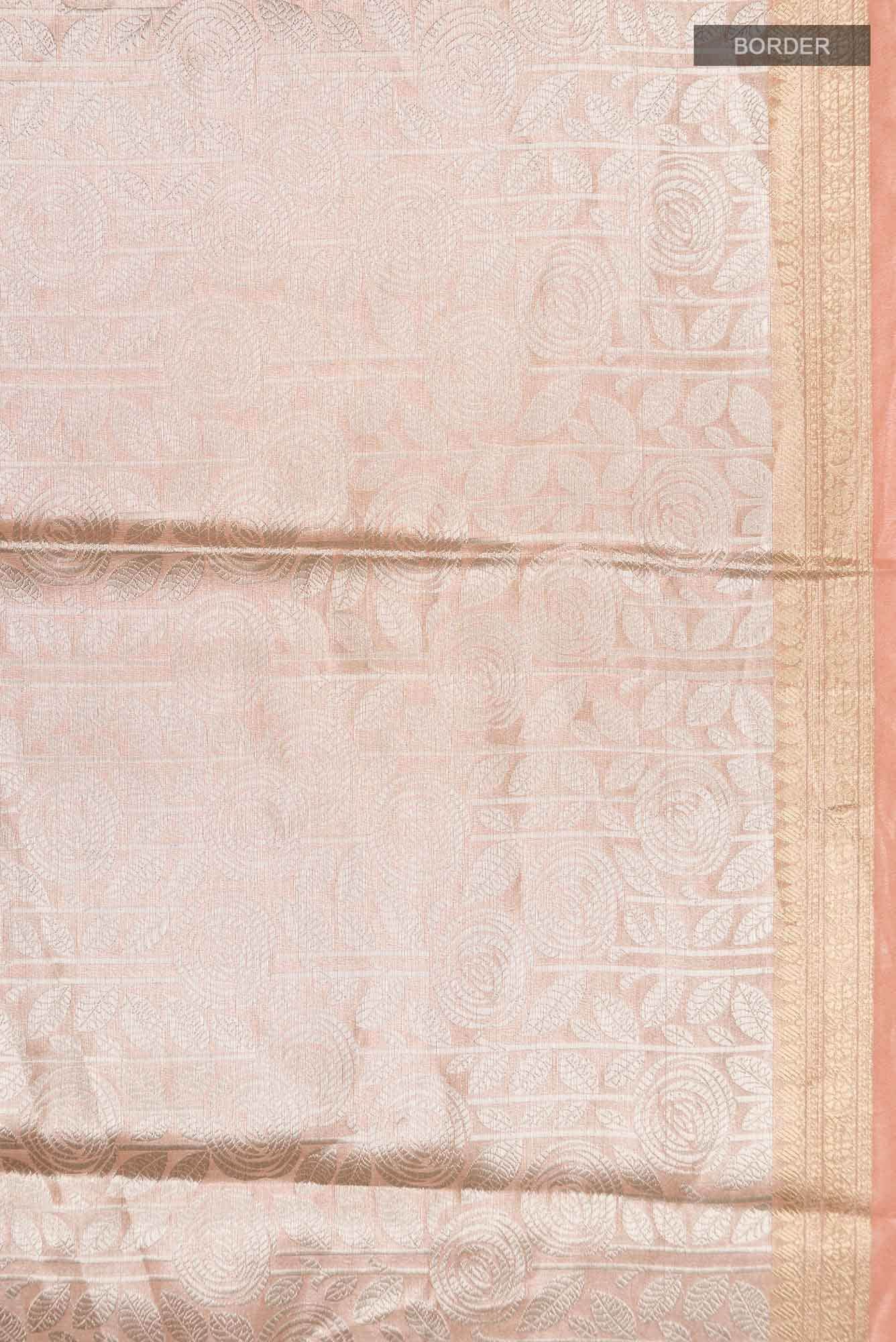 Multi Banarasi Tissue Silk Saree