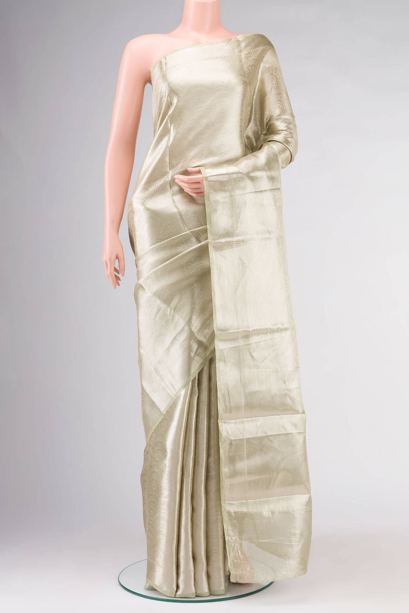 Multi Banarasi Tissue Silk Saree