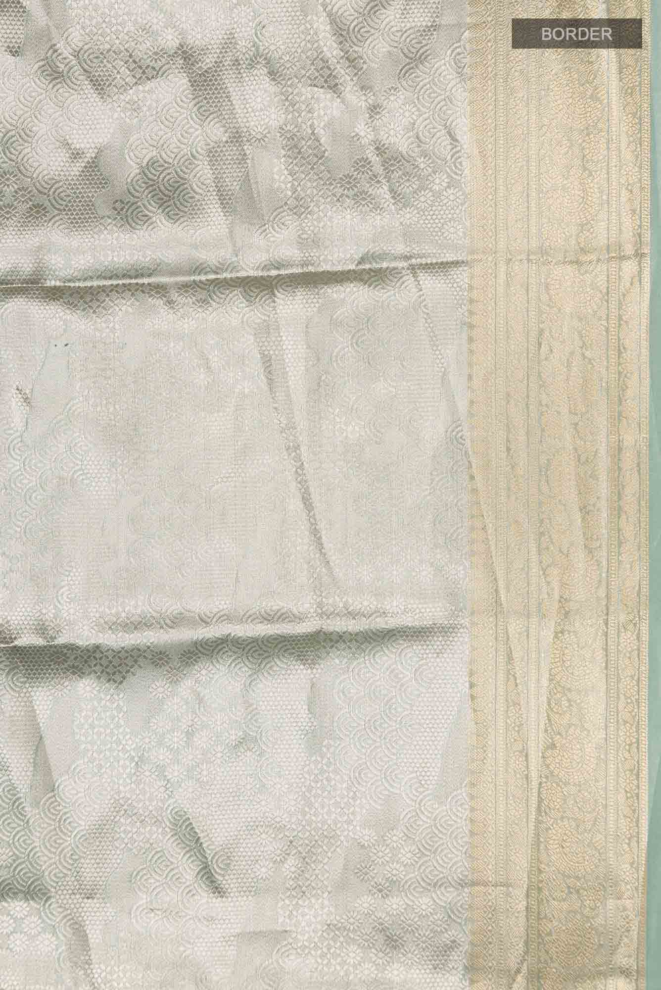 Multi Banarasi Tissue Silk Saree