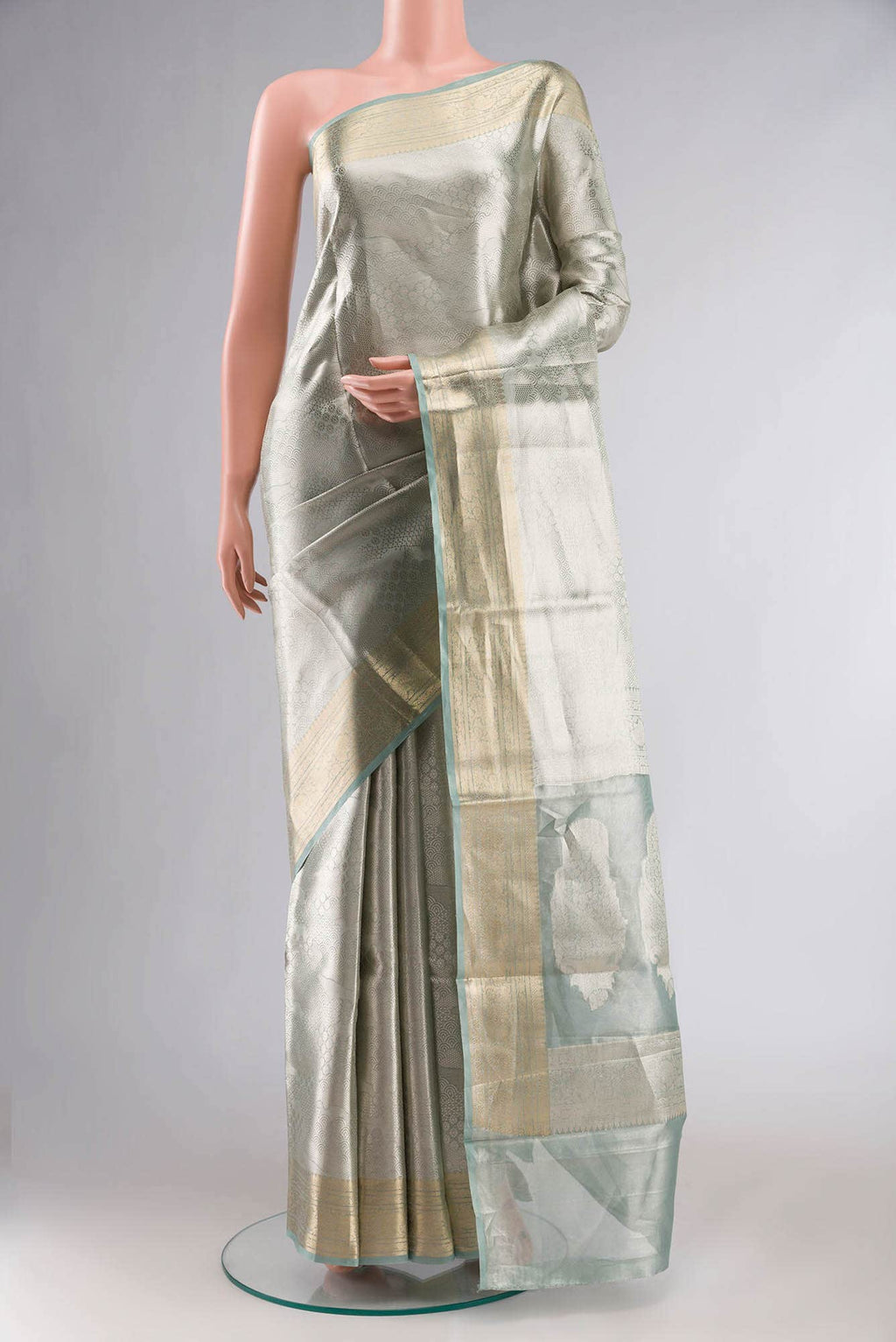 Multi Banarasi Tissue Silk Saree